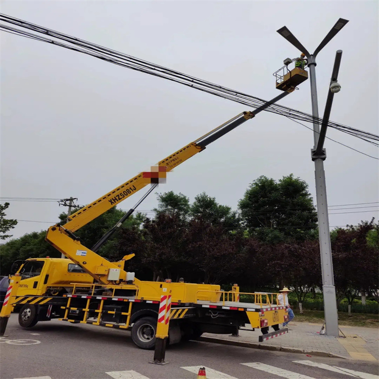 横栏镇路灯维修吊车出租